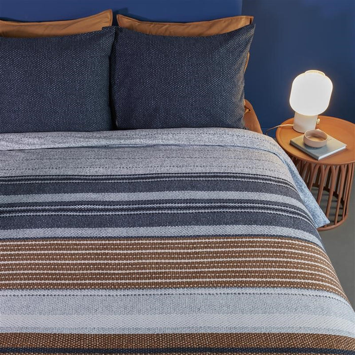 Beddinghouse Arvin Dekbedovertrek 140 x 200/220 cm - Blauw