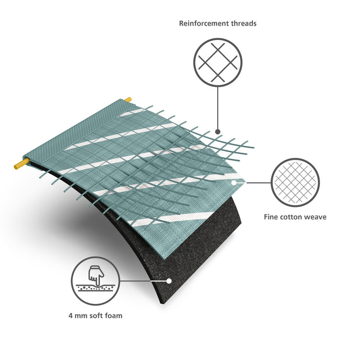 Joseph Joseph Flexa Strijkplankhoes B 124 cm - Grijs