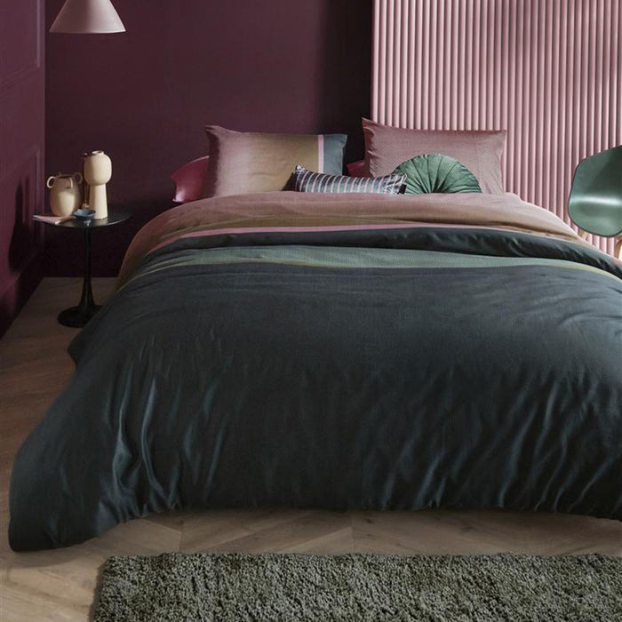 Beddinghouse Kian Dekbedovertrek 240 x 200/220 cm - Groen