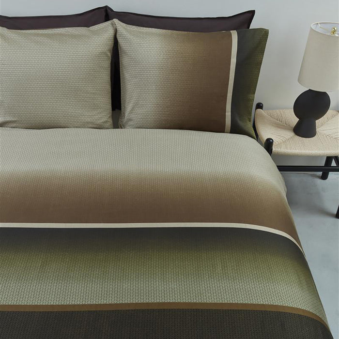 Beddinghouse Kian Dekbedovertrek 240 x 200/220 cm - Olijfgroen