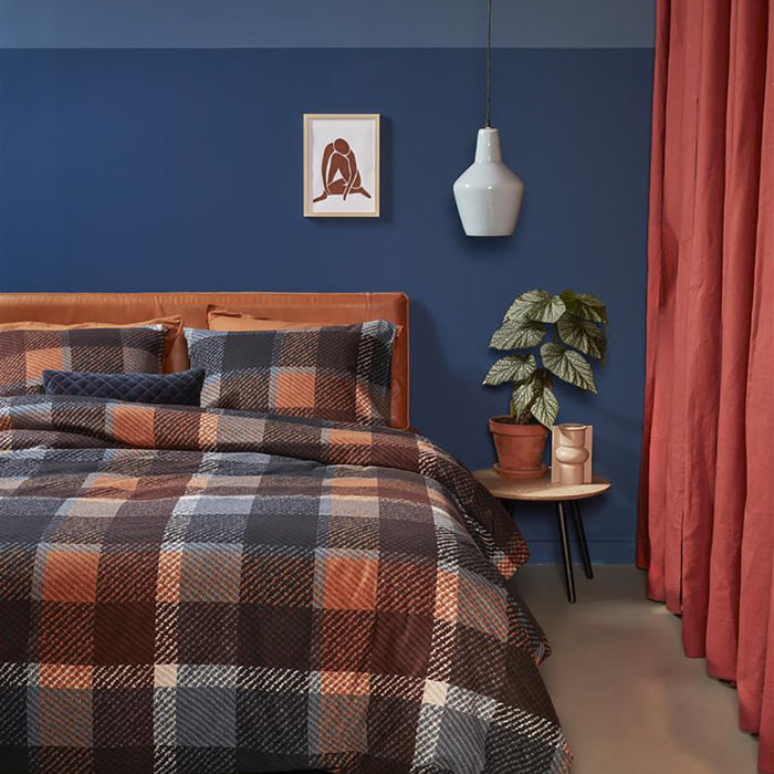 Beddinghouse Marnix Dekbedovertrek 240 x 200/220 cm - Blauw