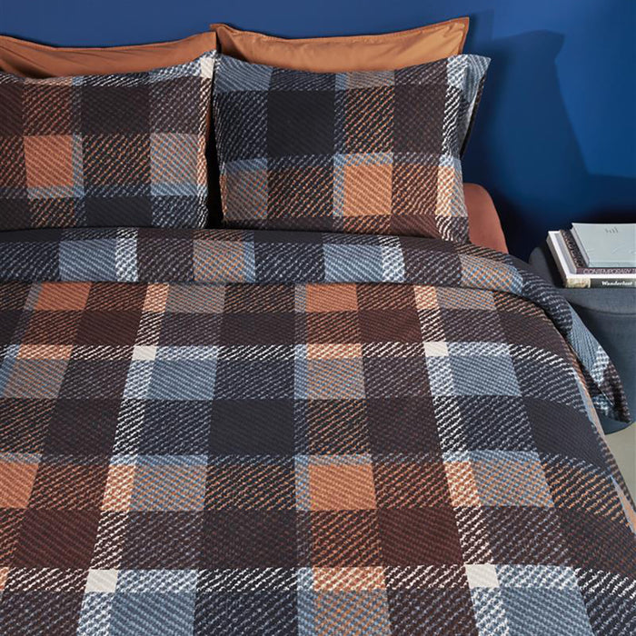 Beddinghouse Marnix Dekbedovertrek 240 x 200/220 cm - Blauw