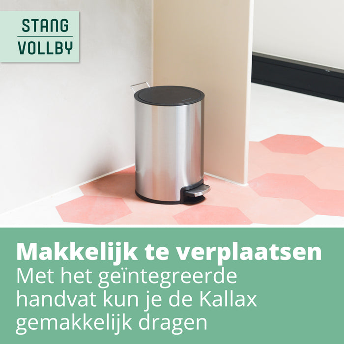 StangVollby Kallax Pedaalemmer - 5 Liter - RVS