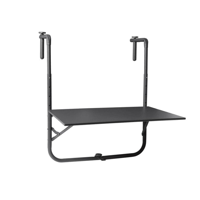 Orange85 Balkontafel Inklapbaar en verstelbaar Zwart 43x60x50 cm Me...