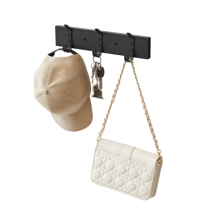 ACAZA Wandkapstok Zwart