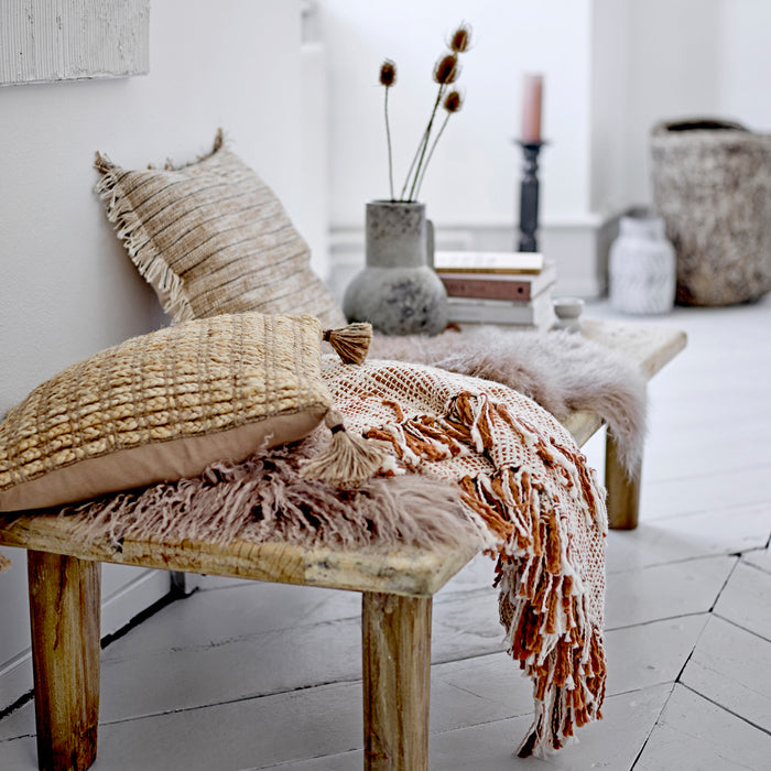 Bloomingville Felina Sierkussen - Naturel Jute