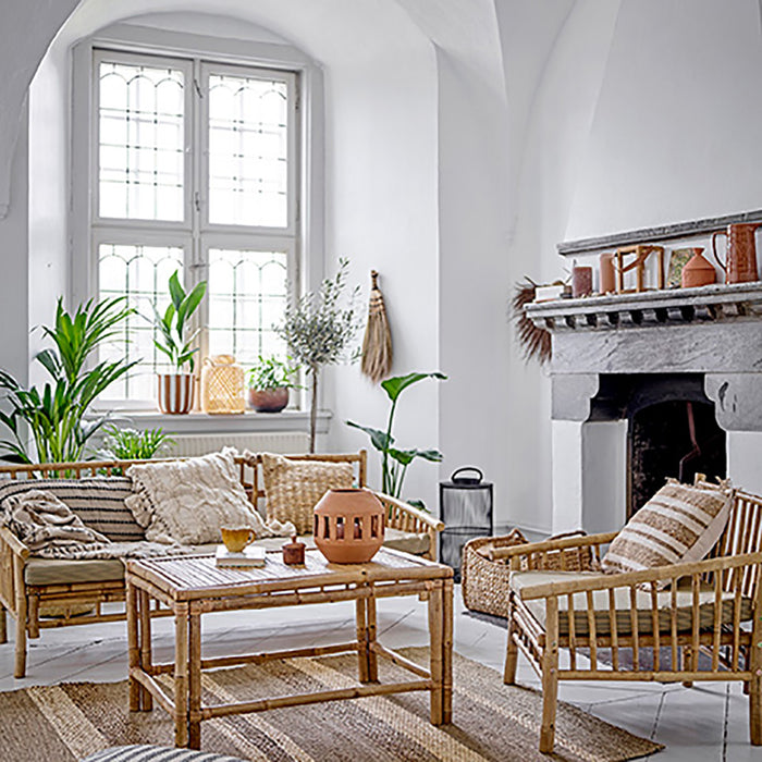 Bloomingville Felina Sierkussen - Naturel Jute