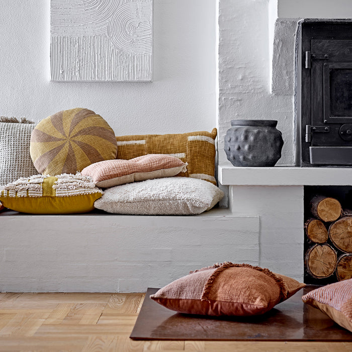 Bloomingville Delva Sierkussen - Naturel Katoen