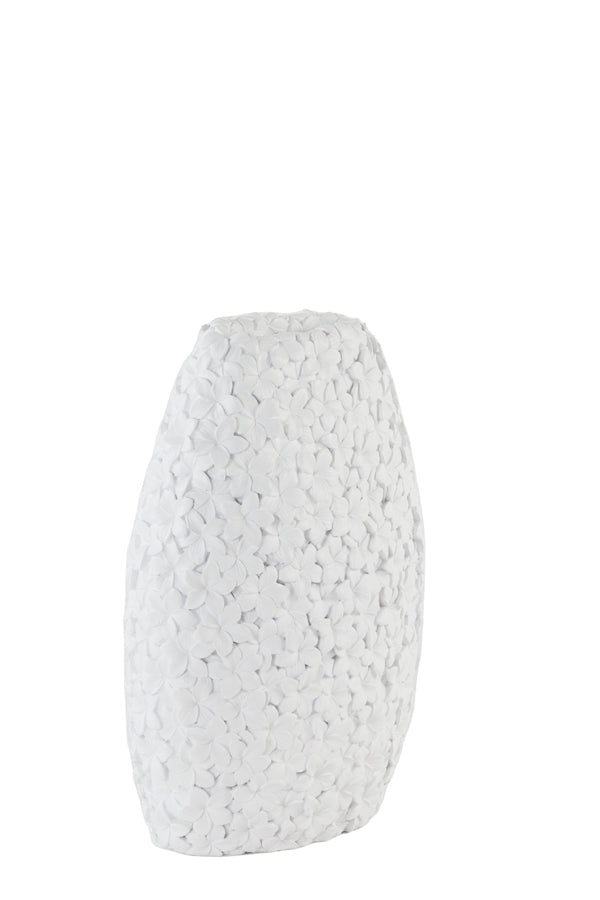 Light & Living Light&living Vaas deco 29,5x18,5x40 cm ALOHA wit