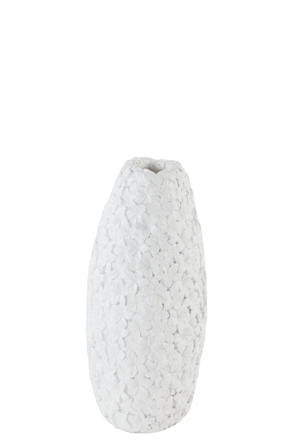 Light & Living Light&living Vaas deco 29,5x18,5x40 cm ALOHA wit