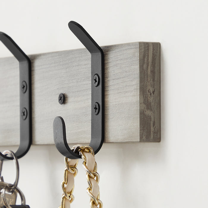 ACAZA Wandkapstok Grijze eik