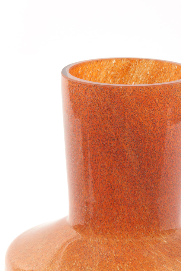 Light & Living Light&living Vaas Ø23,5x42 cm TRASMO glas perzik