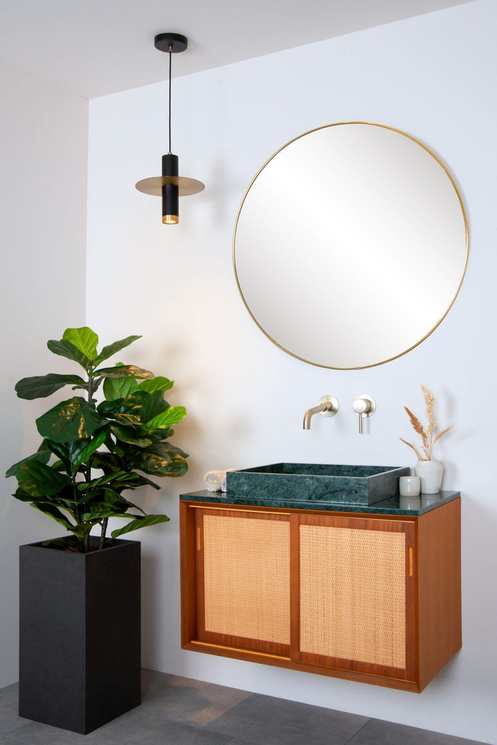 Lucide SELIN Hanglamp 1xGU10 - Zwart