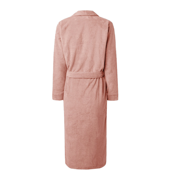 LINNICK Pure Badjas Velours rose XXL