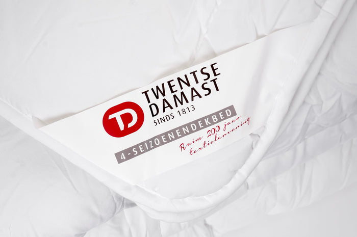 Twentse Damast 4-Seizoenen Synthetisch Dekbed - 240x200 cm