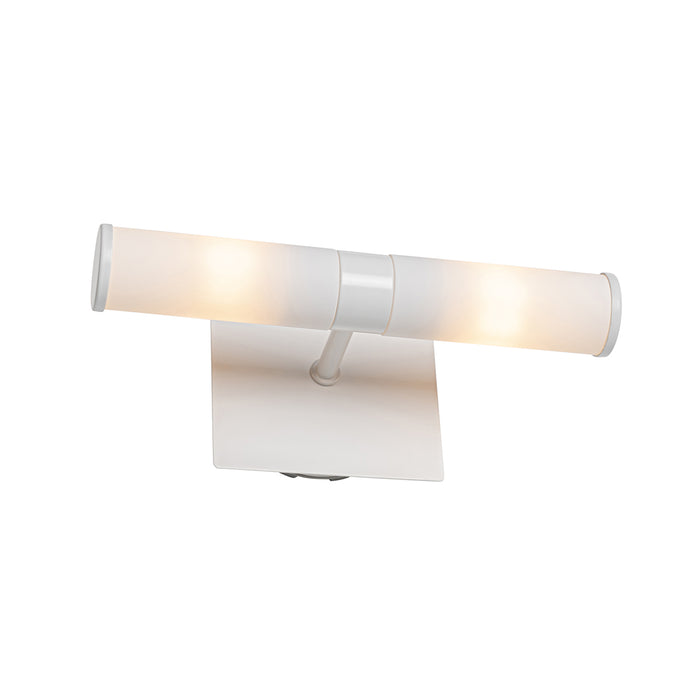 QAZQA Moderne badkamer wandlamp wit IP44 2-lichts - Bath