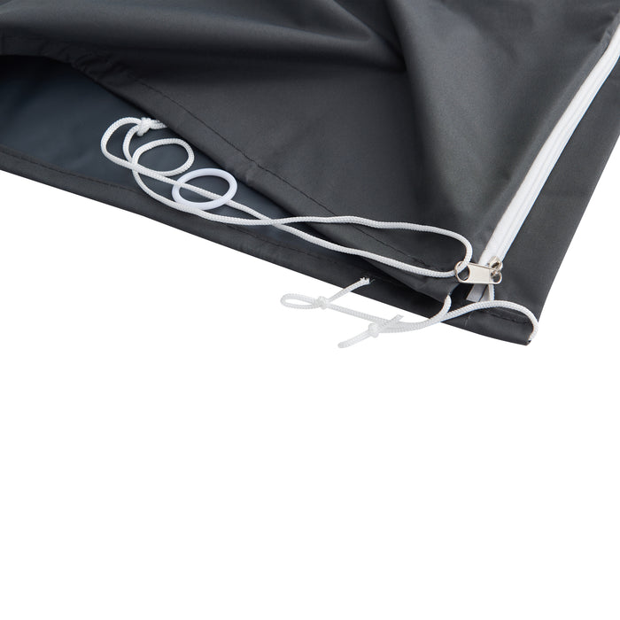 ACAZA Beschermhoes Donkergrijs