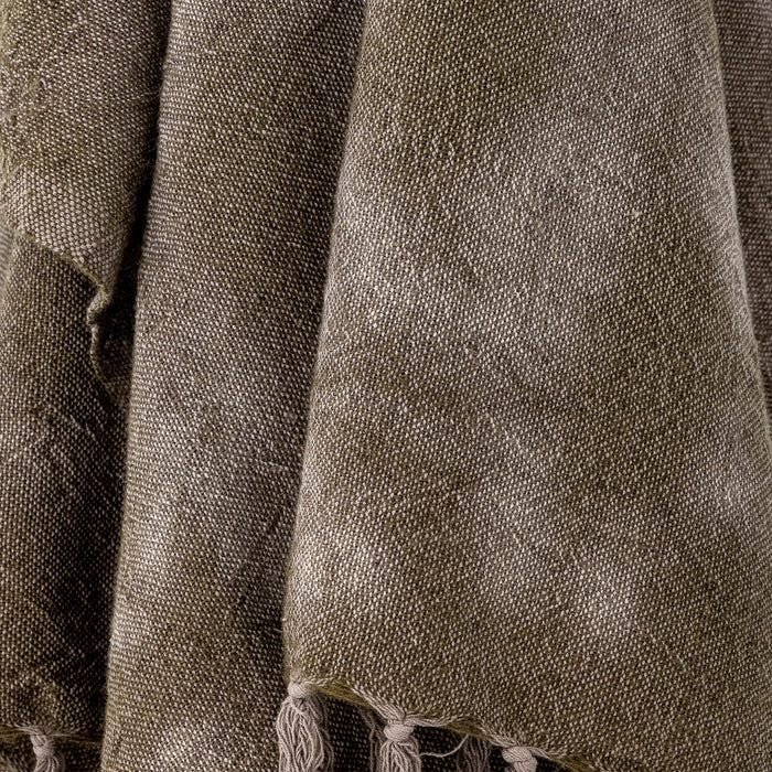 Bloomingville Ginger Plaid - Groen Wol