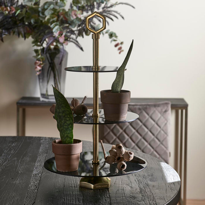 Riviera Maison Constellation Etagère 3 Layer - 37.0x37.0x66.0 cm