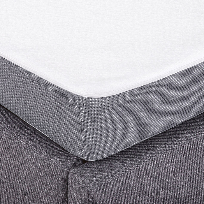 Beliani-PICCOLO -Schuimmatras-Gebroken wit-90 x 200 cm-Polyester