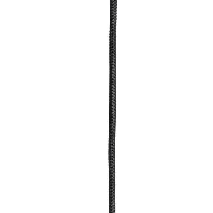 QAZQA Moderne hanglamp zwart met smoke glas 5-lichts - Stavelot