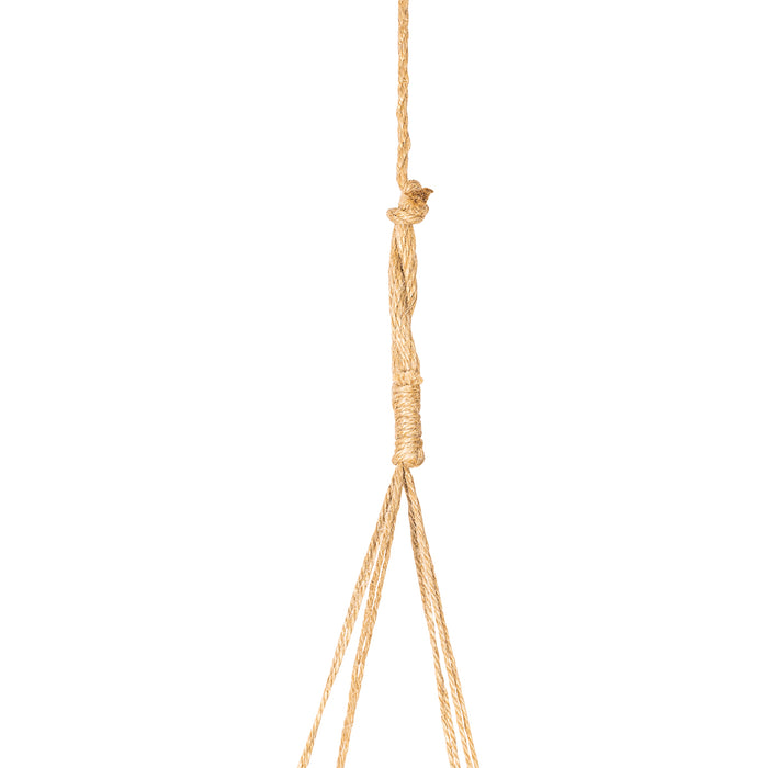 QAZQA Landelijke hanglamp goud met hout 3-lichts - Yura