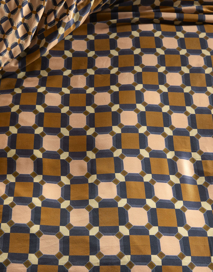 Essenza Teade Dekbedovertrek Light leather 200 x 220 cm