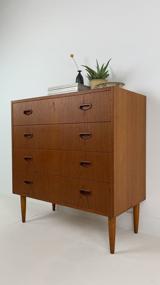 Reliving Zweeds |Deens Vintage Designer Ladekast| Commode Fyn