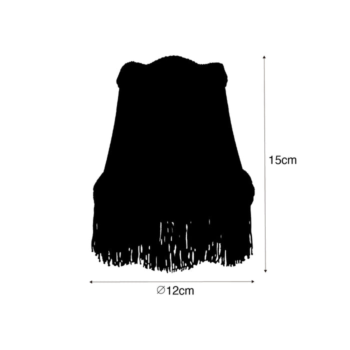 QAZQA Stoffen klemkap cr�me 12|8,5|15 - Granny