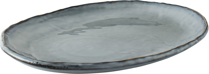 Organic by Dutch Rose Amsterdam ovale schaal 40x28 cm - blauw