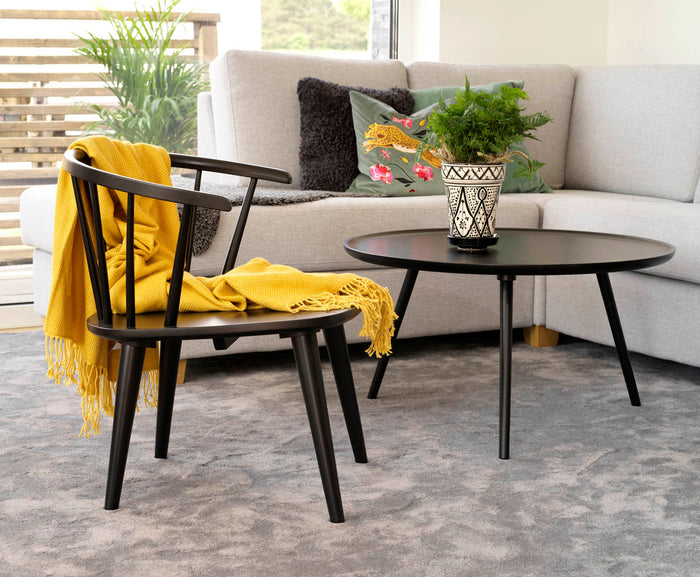 Rowico Carmen Stoel - Set Van 2 - Bruin