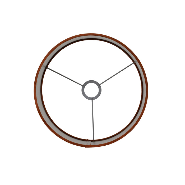 Light & Living Tafellamp Lutika|Velours - Zwart|Terra - Ø30x67cm