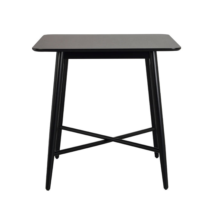 Rowico Home Lotta houten bartafel zwart - 90 x 91 cm