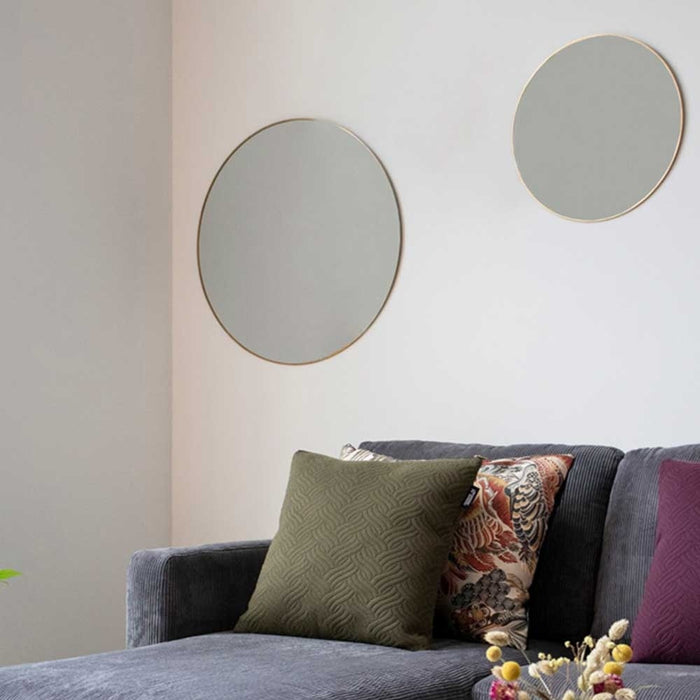 Artichok Eveline Ronde Wandspiegel Goud - Ø 60 cm