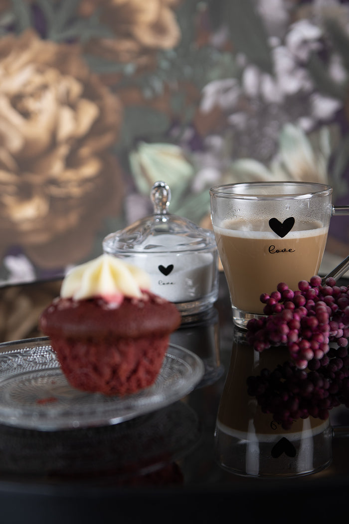 Clayre & Eef Theeglas 200 ml Glas Hart