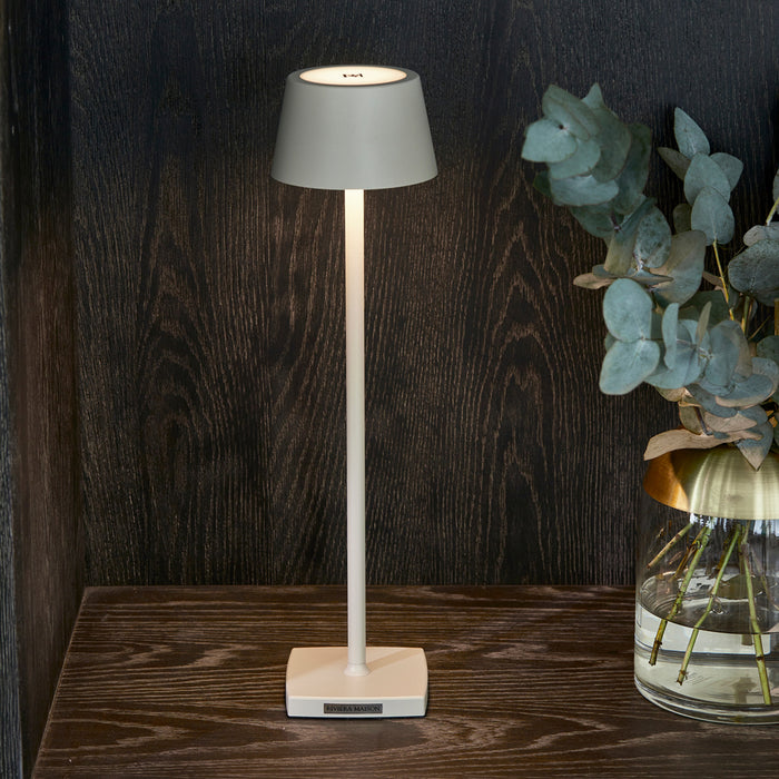 Rivièra Maison - Luminee Lamp, F01 - Flax, A34 - Aluminium, 43 cm Hoogte