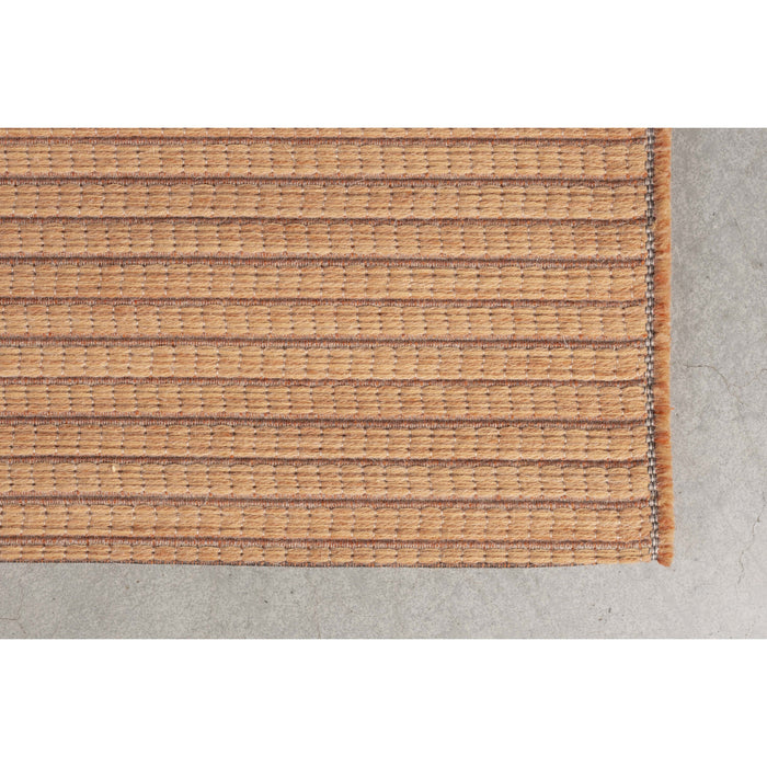 Zuiver Waves Vloerkleed 200 x 300 cm - Bruin