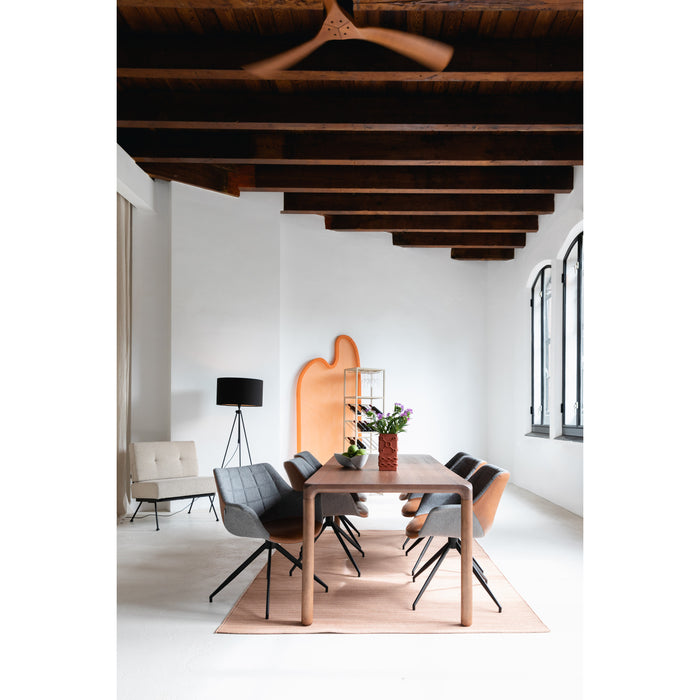 Zuiver Waves Vloerkleed 200 x 300 cm - Bruin