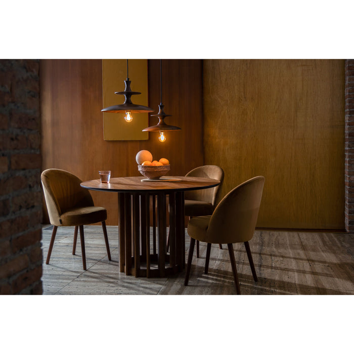 Dutchbone Barbara Eetkamerstoelen Camel - Set van 2 - Bruin