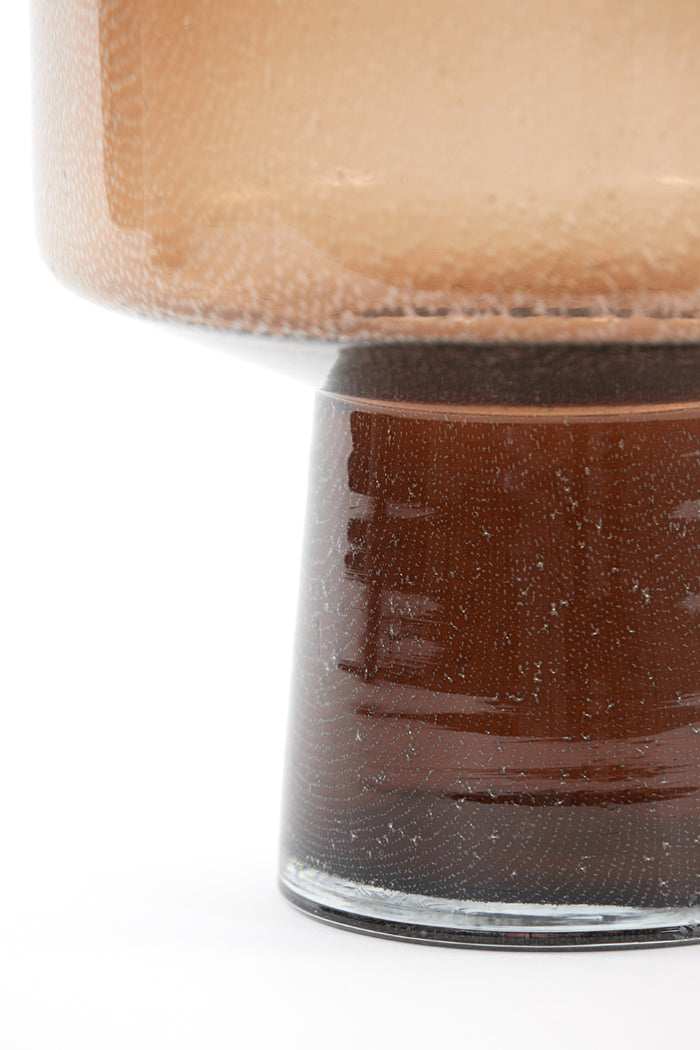 Light & Living - Vaas TRASMON - Ø23.5x29.5cm - Bruin