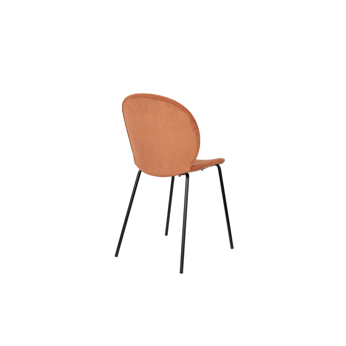 Zuiver Bonnet Chair Terracotta - Set van 2