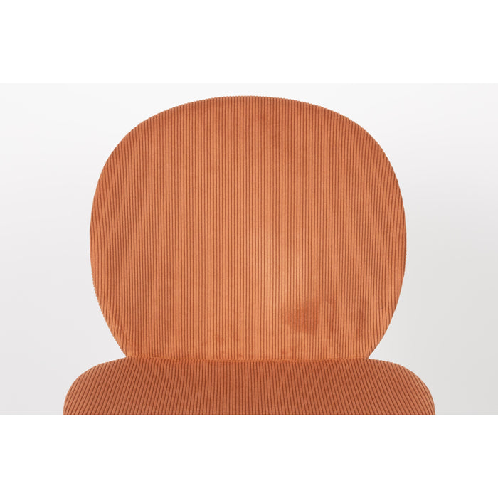 Zuiver Bonnet Chair Terracotta - Set van 2