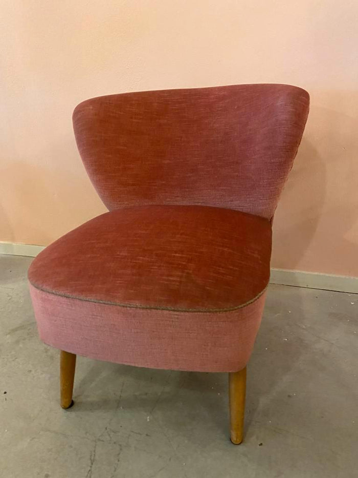 Reliving Vintage Stoel Roze Cocktail Fauteuil