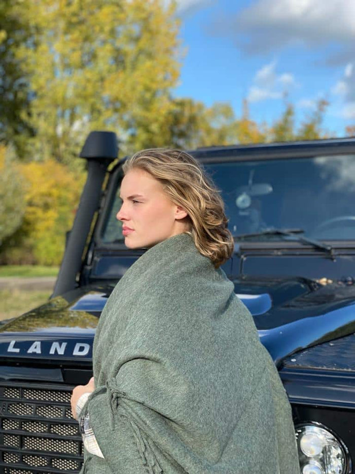 Chill-Dept. - Santa Cruz Alpacawol Plaid Night Blue