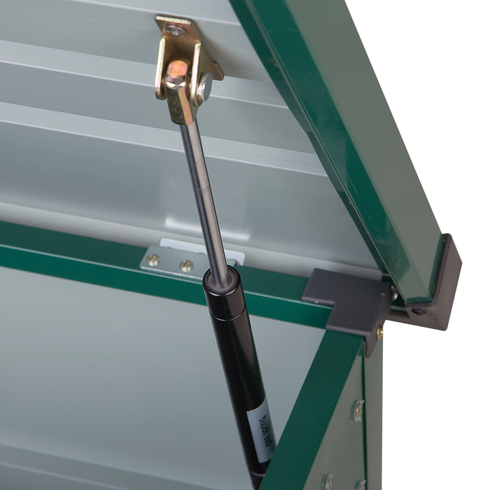 Beliani - CEBROSA L - Kussenbox - Groen - Staal