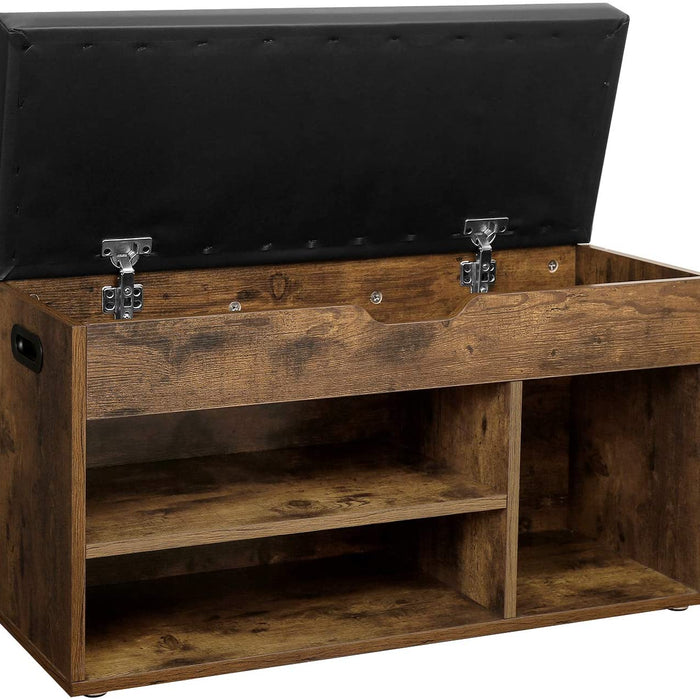 ACAZA Schoenenkast Vintage bruin