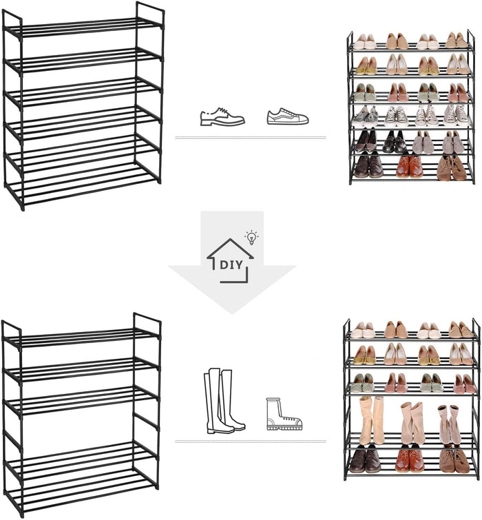 ACAZA Schoenenrek Zwart