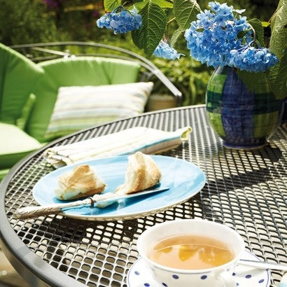 Kettler strekmetaal tafel 90 cm rond