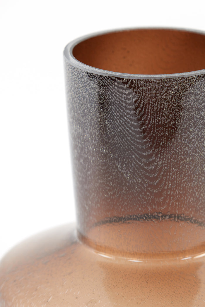 Light & Living - Vaas TRASMO - Ø23.5x42cm - Bruin