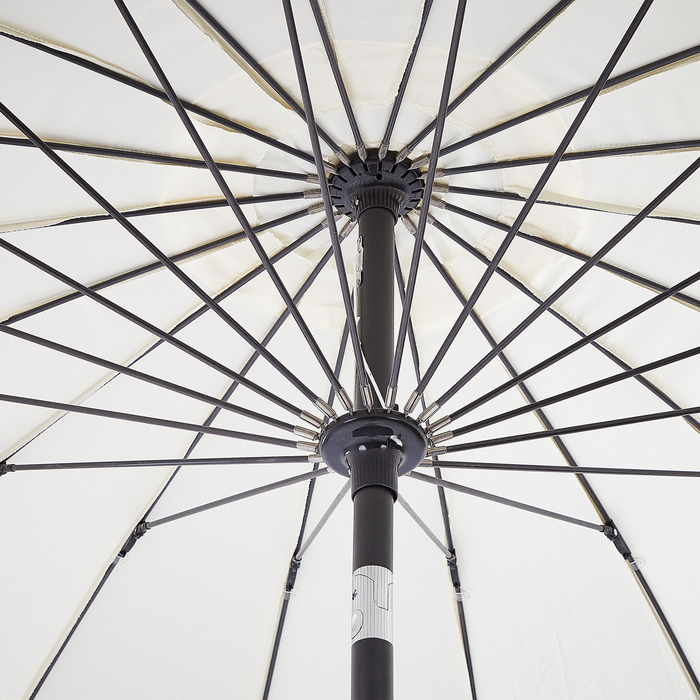 Beliani - BAIA - Parasol - Beige - 270 cm - Polyester